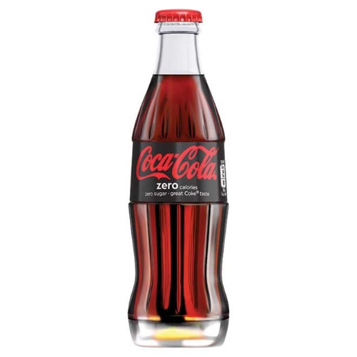 Picture of COKE ZERO 330ML NR GLASS